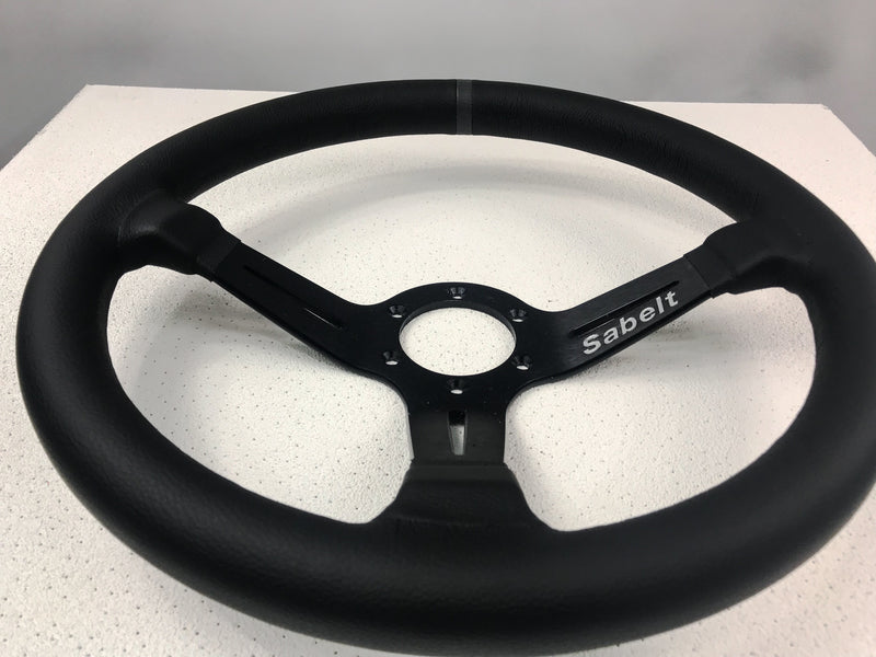 SABELT Volante Speciale Steering Wheel-(Leather) Gray