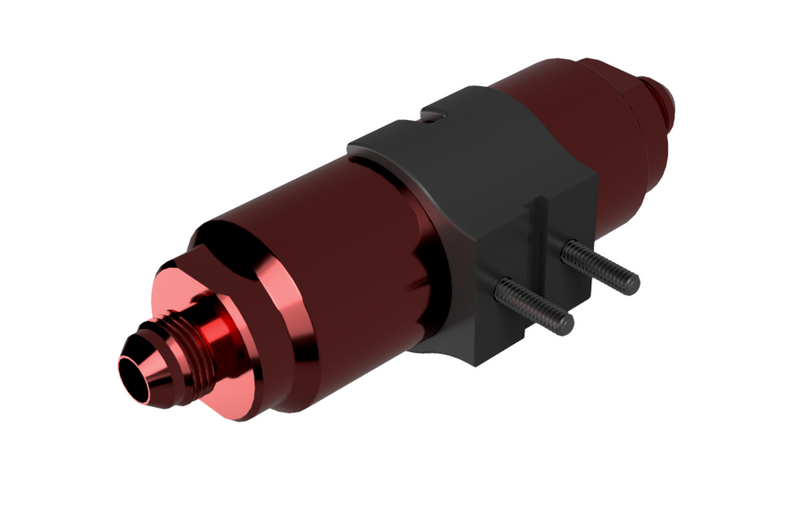 Fuel filter regulator mounting bracket