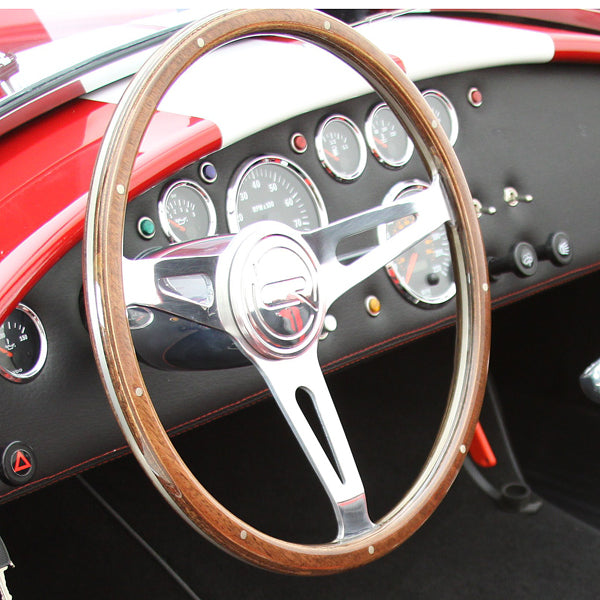 Moto Lita Style Wood Steering Wheel