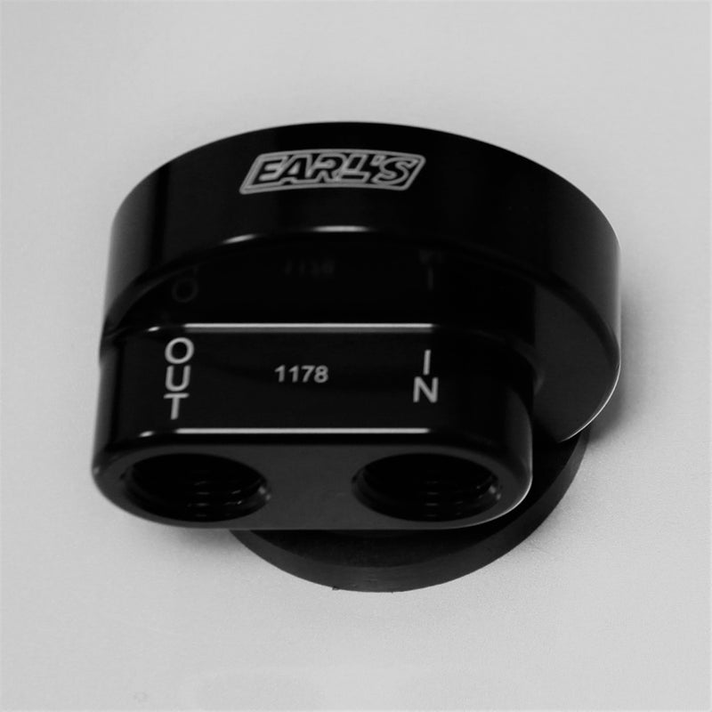 Earls Oil Filter Adapter