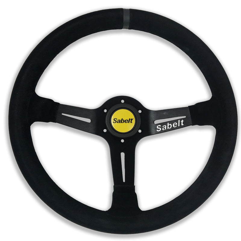 SABELT Volante Speciale Steering Wheel-(Leather) Gray