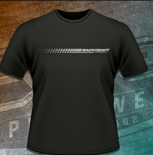 Backdraft Motorsports Crew Shirt-Gray