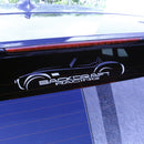 Backdraft Racing Car Silhouette