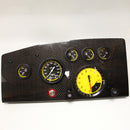 Classic Auto-X Yellow Gauges Set