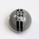 Grey with black stripes