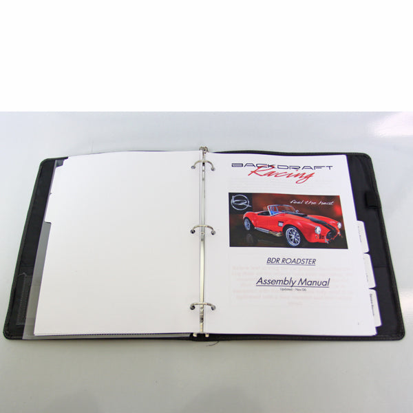 Backdraft Roadster Owners Manual