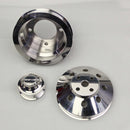 Iconic Serpentine Pulley Set (Crank,Water,Alt)