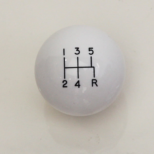 White 5 speed Shift Knob