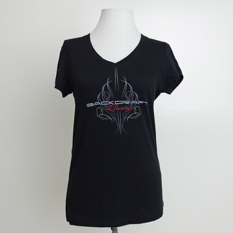 Backdraft Ladies Designer Shirt in Black
