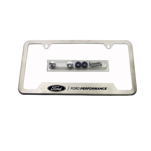 Ford Performance Stainless Steel License Plate