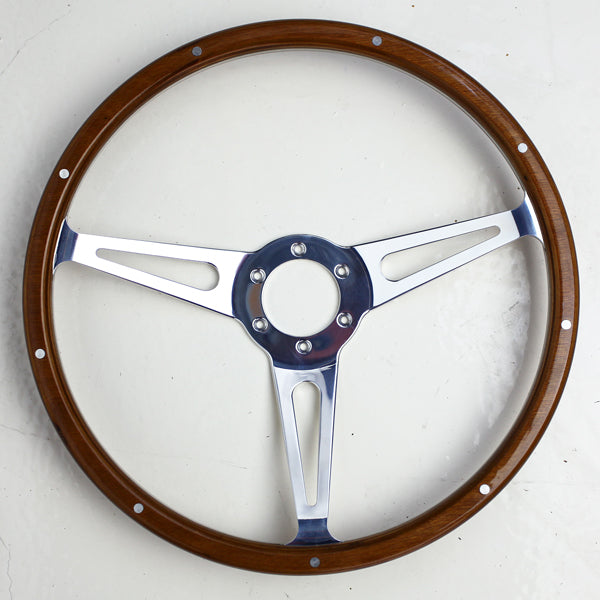 Moto Lita Style Wood Steering Wheel