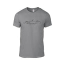 Backdraft Racing Car Silhouette Adult Shirts