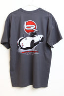 BDR "Rear View" Shirt in Charcoal